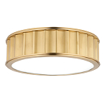 Потолочный светильник с гофрированным абажуром цвета латунь Millennium варинант исполнения - 2 | Loft Concept в Екатеринбурге
