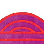 Дизайнерский ковер розовый Poltronova Sofo Rosancio Rug варинант исполнения - 6 | Loft Concept в Екатеринбурге