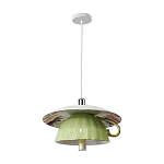 Подвесные светильники в виде чаши с цветочным блюдцем Flower Reversal варинант исполнения - 4 | Loft Concept в Екатеринбурге