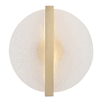 Бра с белым матовым стеклянным плафоном круглой формы Soft Glow Harmony варинант исполнения - 2 | Loft Concept в Екатеринбурге