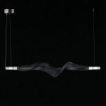 Люстра подвесная линейная Adilin Сhromium варинант исполнения - 3 | Loft Concept в Екатеринбурге