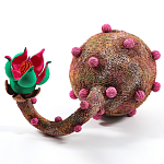 Статуэтка тропический фрукт Pandora Tropical Fruit Fuchsia Green Brown Flower варинант исполнения - 2 | Loft Concept в Екатеринбурге