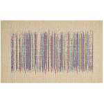 Ковер с геометрическим узором из комбинированного состава Full rhythm варинант исполнения - 1 | Loft Concept в Екатеринбурге