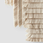 Светло-Бежевое Панно из нитей Palmas Wall Hanging варинант исполнения - 2 | Loft Concept в Екатеринбурге