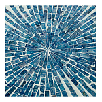 Приставной столик с инкрустацией раковинами устриц Bone Inlay варинант исполнения - 2 | Loft Concept в Екатеринбурге