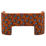 Акцентный Двухместный Диван Leela Оранжевый Орнамент варинант исполнения - 1 | Loft Concept в Екатеринбурге