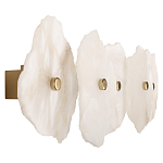 Бра с текстурированными мраморными элементами Marble square варинант исполнения - 2 | Loft Concept в Екатеринбурге