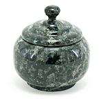 Сахарница из натурального камня Змеевик Stone Sugar Bowls варинант исполнения - 3 | Loft Concept в Екатеринбурге