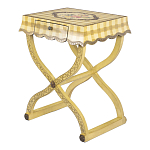 Приставной столик с ящиком в стиле ретро Vintage Rustic Tablecloth варинант исполнения - 2 | Loft Concept в Екатеринбурге