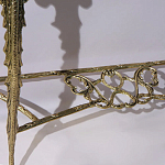 Консоль бронзовая с мраморной столешницей Bronze De Console варинант исполнения - 1 | Loft Concept в Екатеринбурге