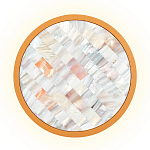 Бра в форме диска с перламутровыми прямоугольниками из морской ракушки Touch of Marine Charm варинант исполнения - 1 | Loft Concept в Екатеринбурге