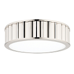 Потолочный светильник с гофрированным серебрянным абажуром Millennium варинант исполнения - 2 | Loft Concept в Екатеринбурге