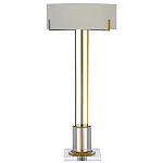 Настольная лампа на прозрачном основании Light Flowing Up варинант исполнения - 2 | Loft Concept в Екатеринбурге