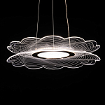 Люстра с прозрачным волнистым плафоном в форме цветка Ethereal Bloom варинант исполнения - 6 | Loft Concept в Екатеринбурге