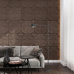 Гипсовая 3D панель с принтографией PM-20 варинант исполнения - 1 | Loft Concept в Екатеринбурге