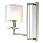 Бра с геометрическим каркасом из металла и цилиндрическим стеклянным плафоном Laurent варинант исполнения - 2 | Loft Concept в Екатеринбурге