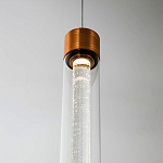 Подвесной светильник золото Sparkling Bubbles Tube Gold Hanging Lamp варинант исполнения - 5 | Loft Concept в Екатеринбурге