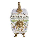 Шкатулка с фигуркой льва на крышке Eden Garden варинант исполнения - 4 | Loft Concept в Екатеринбурге