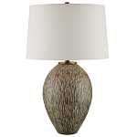 Настольная лампа с текстурным узором Movement of Smooth Lines варинант исполнения - 3 | Loft Concept в Екатеринбурге