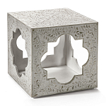 Приставной столик с перламутром Bone Inlay Side Table Floral Design варинант исполнения - 1 | Loft Concept в Екатеринбурге