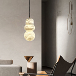 Подвесной светильник с фигурными плафонами Stone Triad варинант исполнения - 4 | Loft Concept в Екатеринбурге