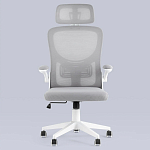 Кресло для компьютерного стола Easement Grey&White варинант исполнения - 2 | Loft Concept в Екатеринбурге