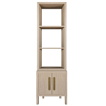 Этажерка Primo с тумбой шпон Светлый дуб варинант исполнения - 1 | Loft Concept в Екатеринбурге