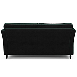 Диван с обивкой из велюра зеленый Gibbs Dark Green Sofa варинант исполнения - 3 | Loft Concept в Екатеринбурге