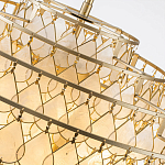 Люстра многоярусная с декором из натуральной морской ракушки Iridescent Light варинант исполнения - 6 | Loft Concept в Екатеринбурге