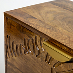 Прикроватная тумба с фактурным фасадом Termite варинант исполнения - 2 | Loft Concept в Екатеринбурге