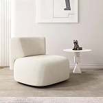 Дизайнерский журнальный стол белый в форме геометрических фигур Cydogic варинант исполнения - 1 | Loft Concept в Екатеринбурге