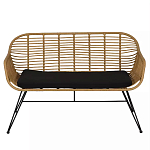 Кушетка плетеная из ротанга Wicker Сouch варинант исполнения - 1 | Loft Concept в Екатеринбурге