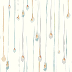 Мебельная ткань Велюр Raindrops White 145 см N 1003 варинант исполнения - 1 | Loft Concept в Екатеринбурге