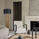 Торшер с металлическим золотым трубчатым основанием Fulgurite варинант исполнения - 1 | Loft Concept в Екатеринбурге