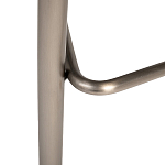 Стул барный серый с обивкой из экокожи Special Support варинант исполнения - 3 | Loft Concept в Екатеринбурге