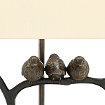 Настольная лампа Птицы на изогнутой ветке Lamp Tit варинант исполнения - 1 | Loft Concept в Екатеринбурге