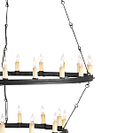 Люстра круглая двухъярусная Lightness and Scale варинант исполнения - 1 | Loft Concept в Екатеринбурге