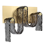 Бра волнистой формы из фактурного стекла Big Wave варинант исполнения - 1 | Loft Concept в Екатеринбурге