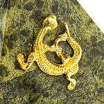 Шкатулка пирамида из натурального камня змеевик Stone Casket варинант исполнения - 3 | Loft Concept в Екатеринбурге