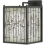 Бра с круглой зеркальной вставкой с эффектом ржавчины Stunning Radiance варинант исполнения - 4 | Loft Concept в Екатеринбурге