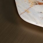 Столик журнальный Promontory с мрамором варинант исполнения - 3 | Loft Concept в Екатеринбурге