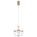 Подвесной светильник с плафоном из акрила и металлическим основанием Blanton 23 варинант исполнения - 4 | Loft Concept в Екатеринбурге