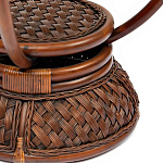 Столик кофейный из ротанга Eloise варинант исполнения - 2 | Loft Concept в Екатеринбурге