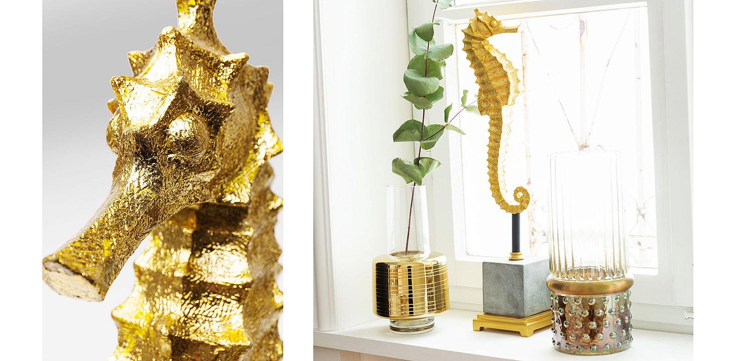 Статуэтка Golden Sea Horse - Loft-Concept в Екатеринбурге