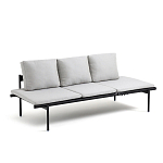 Диван-шезлонг черный Annet варинант исполнения - 2 | Loft Concept в Екатеринбурге