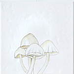 Плитка с узором Поганки варинант исполнения - 2 | Loft Concept в Екатеринбурге