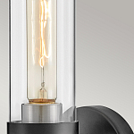 Бра для ванных комнат с прозрачным стеклянным плафоном в форме цилиндра Hinkley варинант исполнения - 6 | Loft Concept в Екатеринбурге