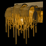 Бра с перфорированными металлическими дугами и цепочками 22 см Atlantis Chain варинант исполнения - 6 | Loft Concept в Екатеринбурге