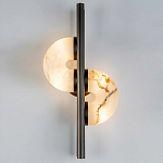 Бра  с фигурным мраморным рассеивателем Spiral of Warm Light варинант исполнения - 10 | Loft Concept в Екатеринбурге