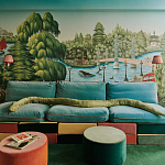 Обои ручная роспись Little London Jubilee Colourway варинант исполнения - 1 | Loft Concept в Екатеринбурге